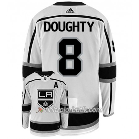Män Ishockey Los Angeles Kings Tröja DREW DOUGHTY 8 Adidas Vit Authentic